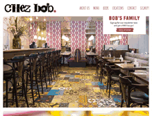 Tablet Screenshot of chezbob.biz